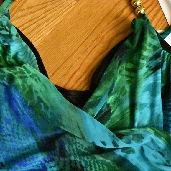 MagicSuit by MiracleSuit Women's Swimwear Louise Underwire Adjustable 1pc/Sz 12 - Picture 4 of 6